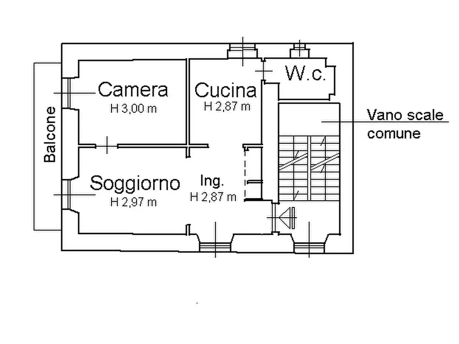 Immagine 22 di Appartamento in vendita  in piazza matteotti a Sarzana