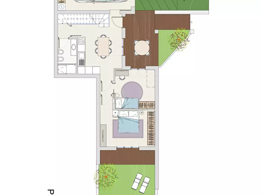 Immagine 29 di Villetta a schiera in vendita  in Via Rigardara 11 a Coriano