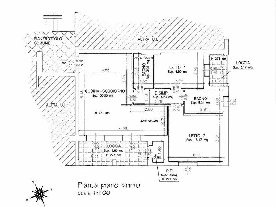 Immagine 33 di Trilocale in vendita  in Via Federico Fellini 4 a Forli'