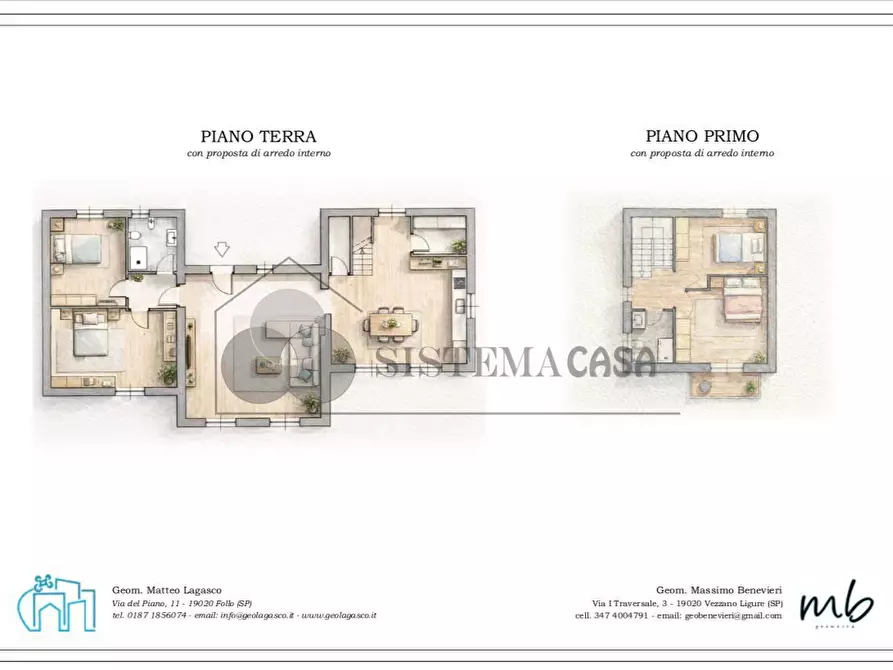 Immagine 4 di Casa indipendente in vendita  a Follo