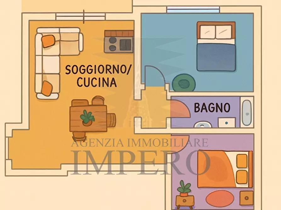 Immagine 20 di Bilocale in vendita  in Via Arene 1 a Bordighera