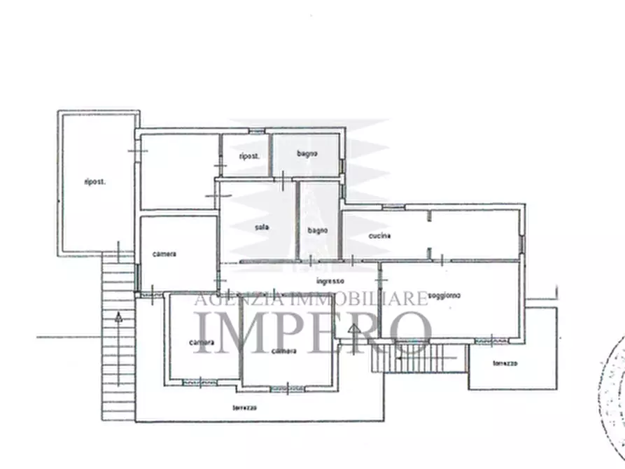 Immagine 14 di Casa indipendente in vendita  in Via Gallardi 219 a Ventimiglia