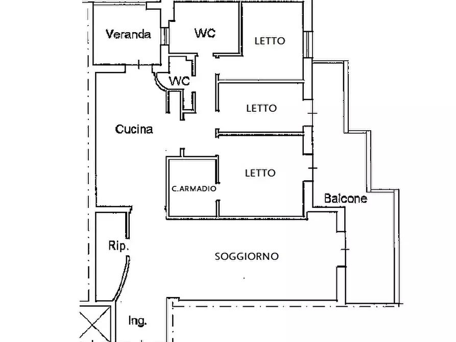 Immagine 1 di Quadrilocale in vendita  in Via Vecchia San Francesco da Paola a Monopoli