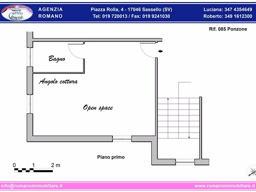 Immagine 8 di Monolocale in vendita  a Ponzone