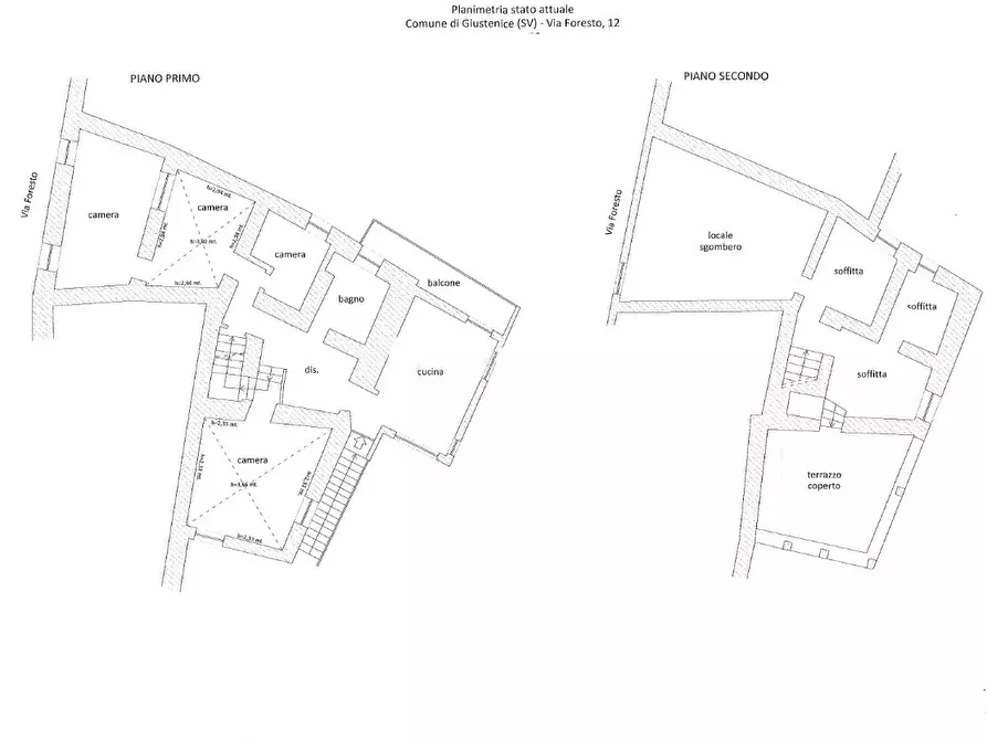 Immagine 2 di Terratetto in vendita  in Via Foresto 12 a Giustenice