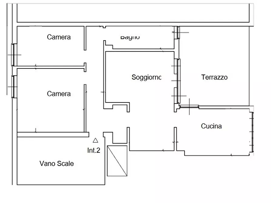 Immagine 2 di Pentalocale in vendita  in Via Antonio Sant'Elia 104 a Genova