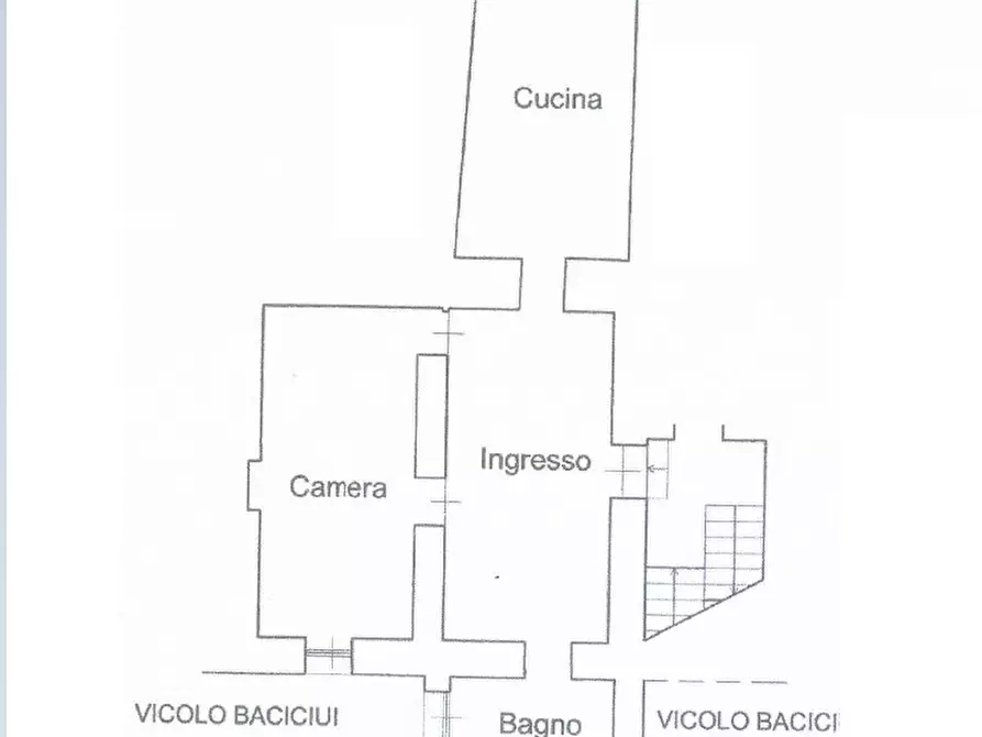 Immagine 2 di Trilocale in vendita  in Vico Baciciui 4 a Ventimiglia
