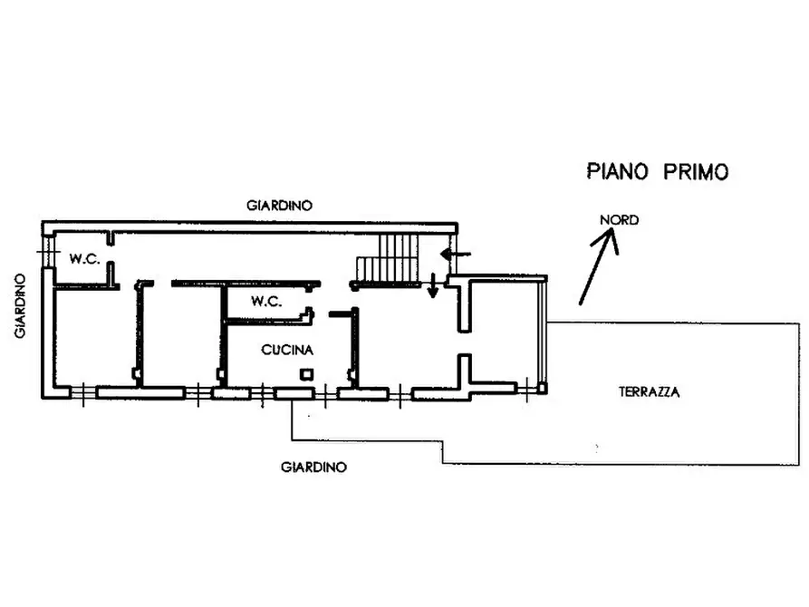 Immagine 2 di Casa bifamiliare in vendita  in Corso Europa 1903 a Genova