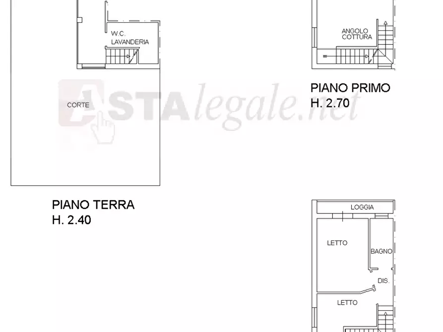 Immagine 9 di Villetta a schiera in vendita  a Faenza