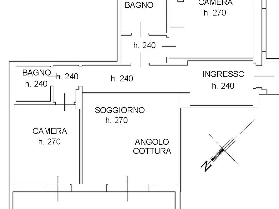 Immagine 9 di Trilocale in vendita  a Sestri Levante