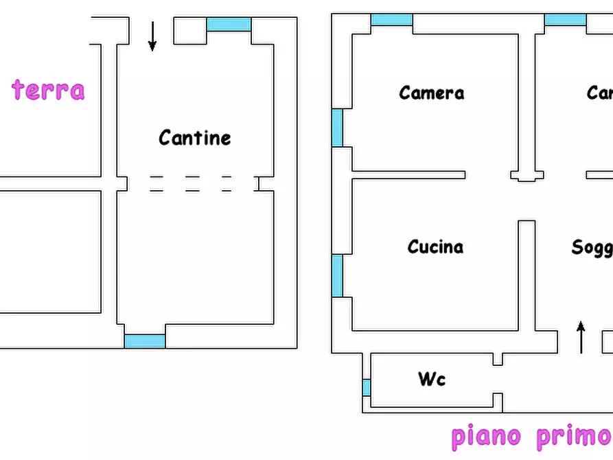 Immagine 6 di Rustico / casale in vendita  in Via Veleura 42 a Castiglione Chiavarese