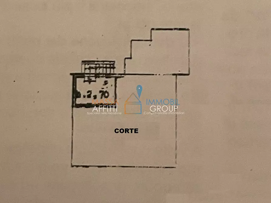 Immagine 46 di Porzione di casa in vendita  in Via San Francesco 11 a Massa