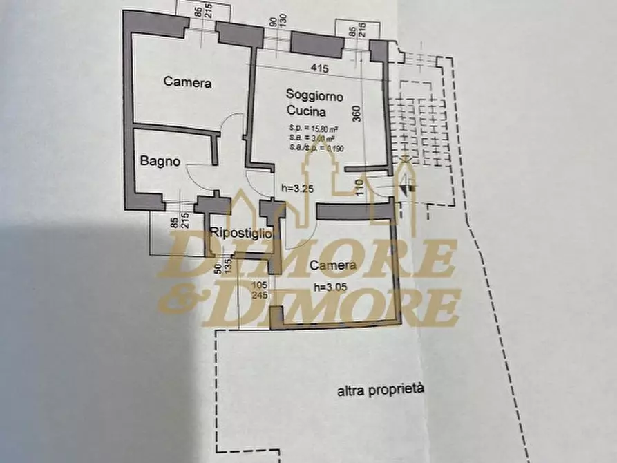 Immagine 11 di Trilocale in vendita  a Verbania