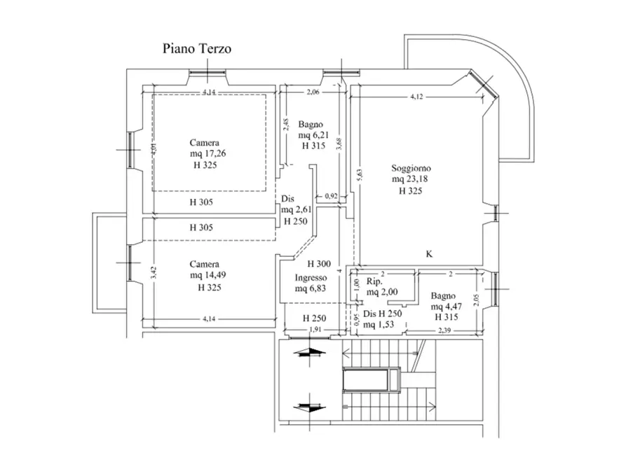 Immagine 24 di Trilocale in vendita  in V.le hanbury a Alassio