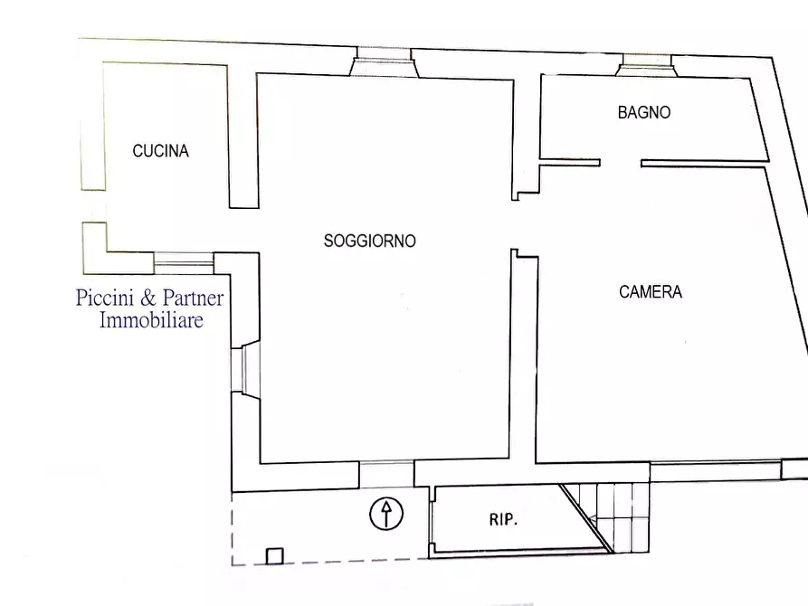 Immagine 36 di Trilocale in affitto  in Via San Girolamo 178 a Perugia