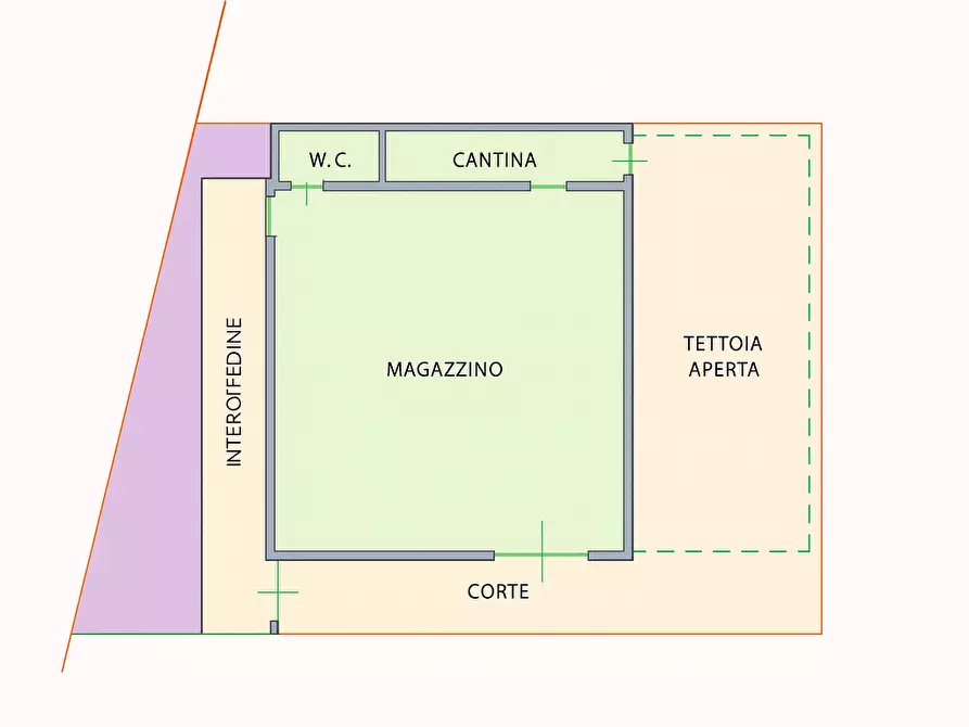 Immagine 2 di Casa bifamiliare in vendita  in via Andreoli 20 a Imperia