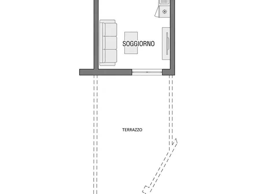 Immagine 27 di Monolocale in vendita  in Piazza Commercio 1 a Giustenice