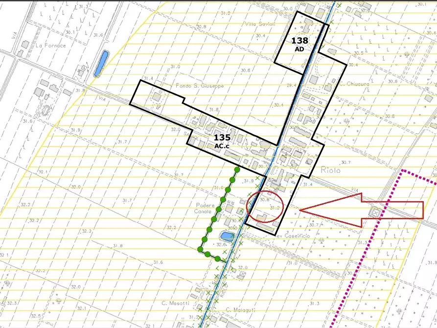 Immagine 20 di Terreno edificabile in vendita  in Via per Riolo 46 a Castelfranco Emilia