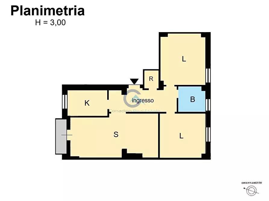 Immagine 17 di Trilocale in vendita  in Via Eraclea 36d a Catanzaro