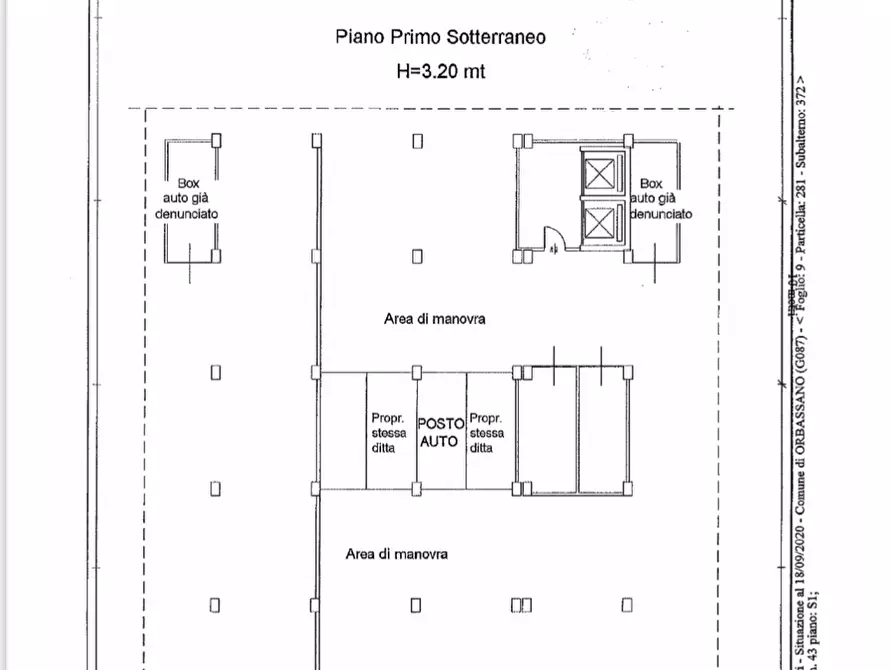 Immagine 16 di Ufficio in vendita  in Via Torino 43/45 a Orbassano