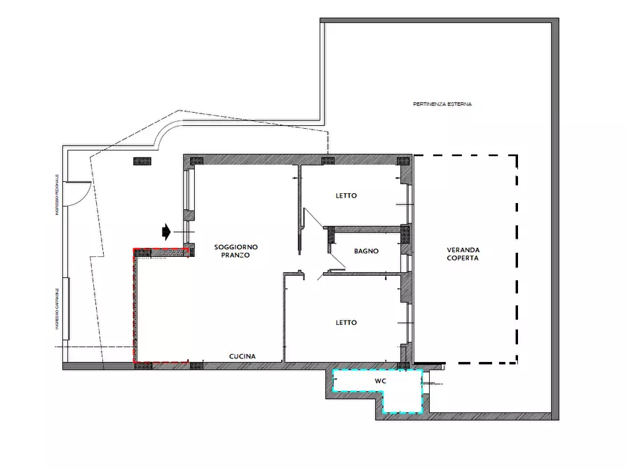 Immagine 20 di Trilocale in vendita  in via don minzoni a Monopoli