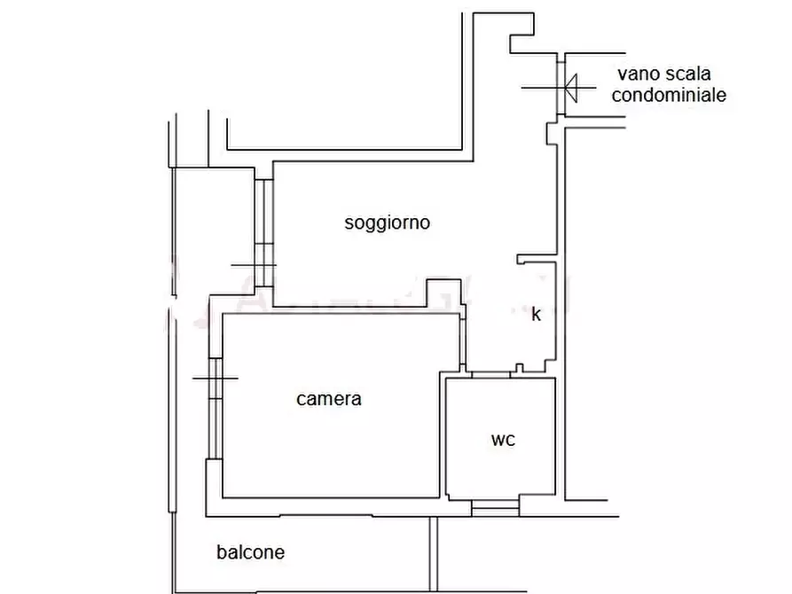 Immagine 2 di Bilocale in vendita  in Via Pineo 33 a Ceriale