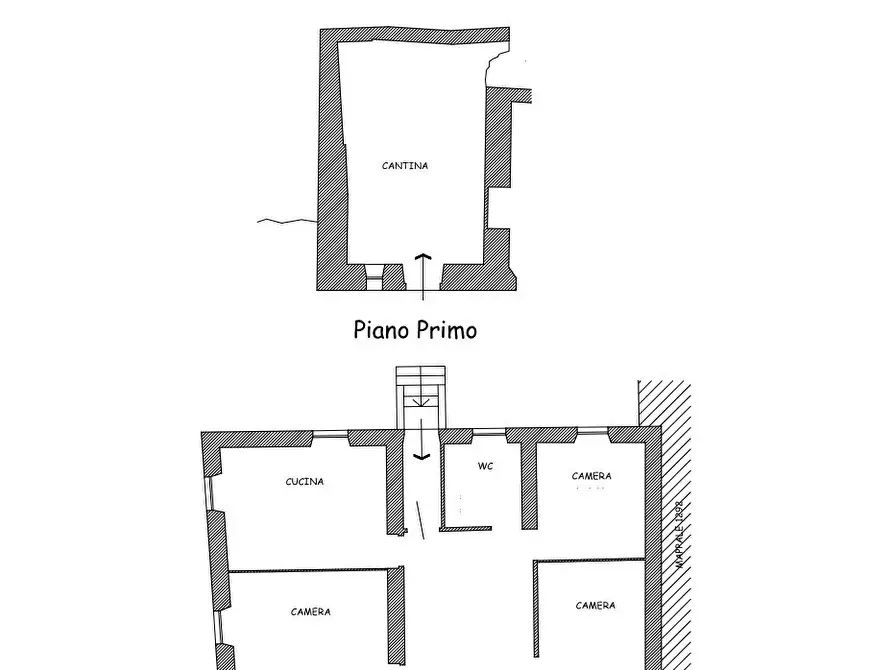 Immagine 2 di Pentalocale in vendita  in Via Venticinque Aprile 49 a Camogli