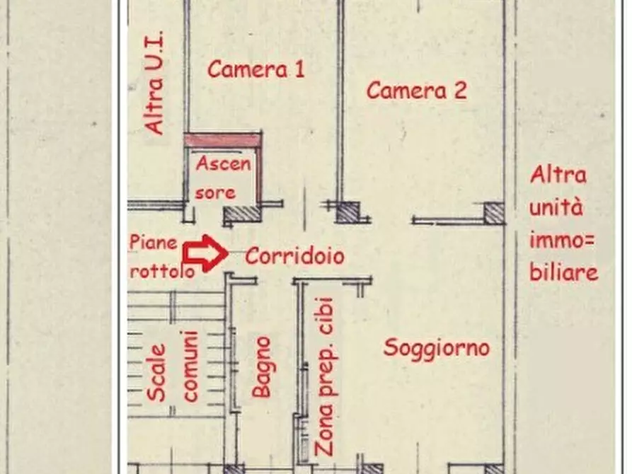 Immagine 2 di Quadrilocale in vendita  in Via Arrigo Boito 33 a Torino