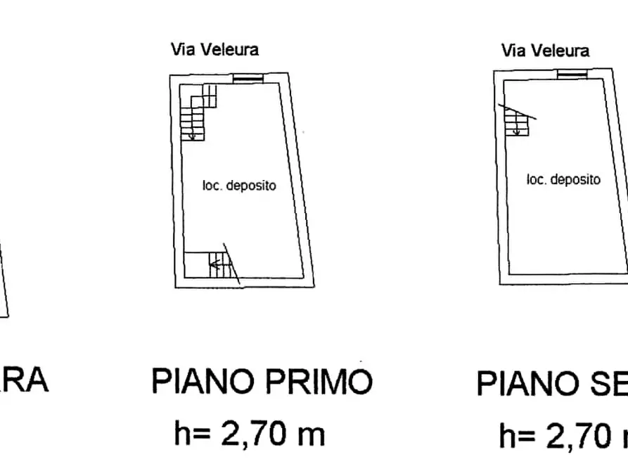 Immagine 7 di Trilocale in vendita  in Via Veleura 11 a Castiglione Chiavarese