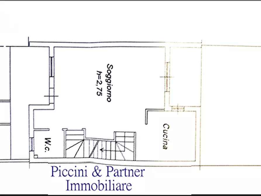 Immagine 80 di Villetta a schiera in vendita  in Via Macedonio Melloni a Spoleto