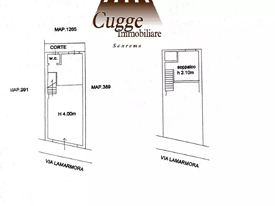 Immagine 12 di Locale commerciale in affitto  in Via Lamarmora 31 a San Remo