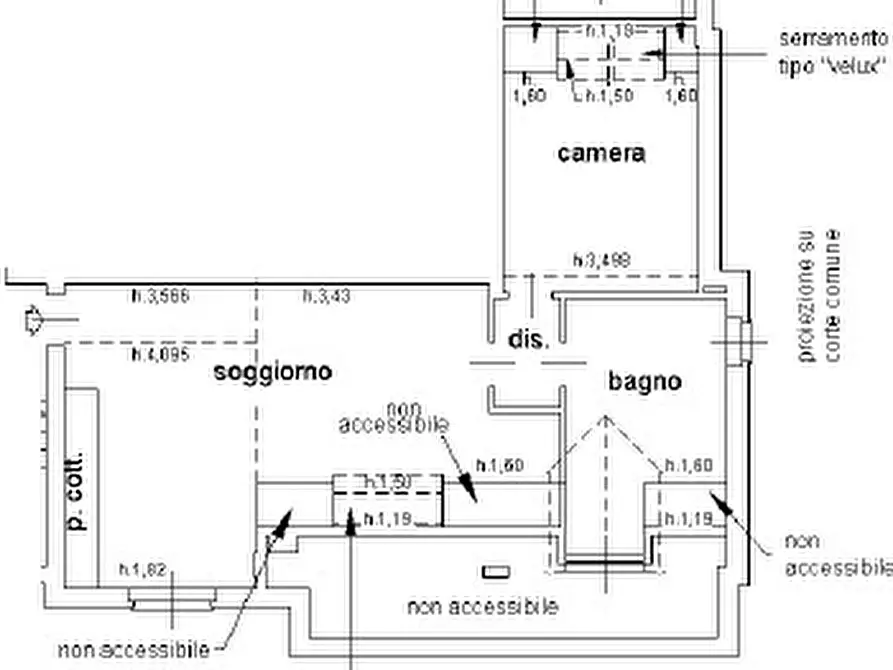 Immagine 26 di Mansarda in vendita  in Via Bianca Gerardi 4 a Ciriè