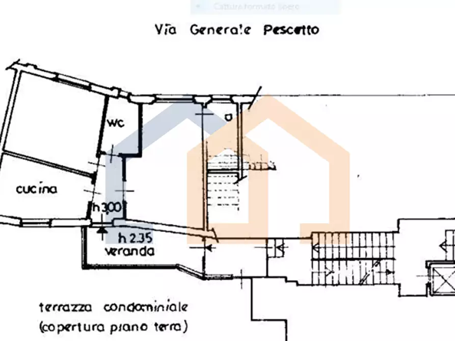 Immagine 9 di Trilocale in vendita  in via gino balocco 1 a Savona