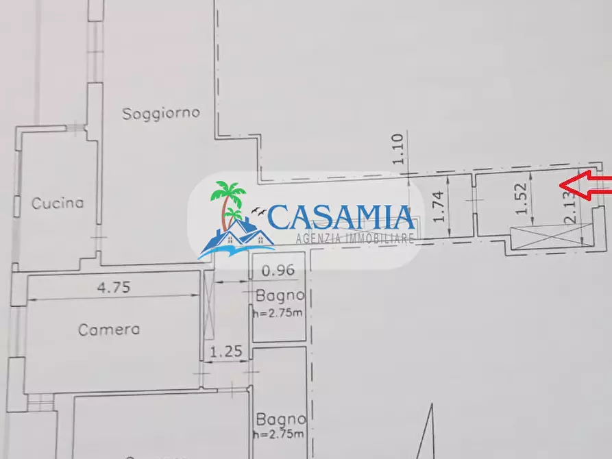 Immagine 38 di Quadrilocale in vendita  a Grottammare