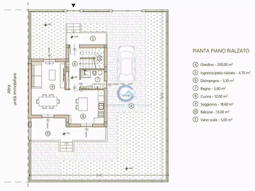 Immagine 25 di Casa bifamiliare in vendita  in Villaggio Conca d'Oro a Simeri Crichi