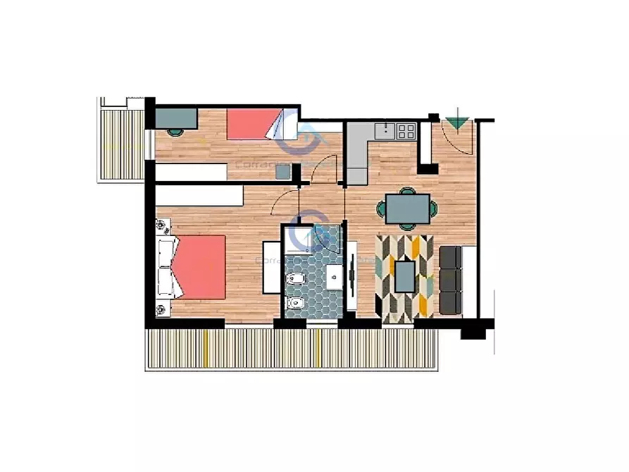 Immagine 16 di Trilocale in vendita  in Traversa IV Viale Crotone 8 a Catanzaro