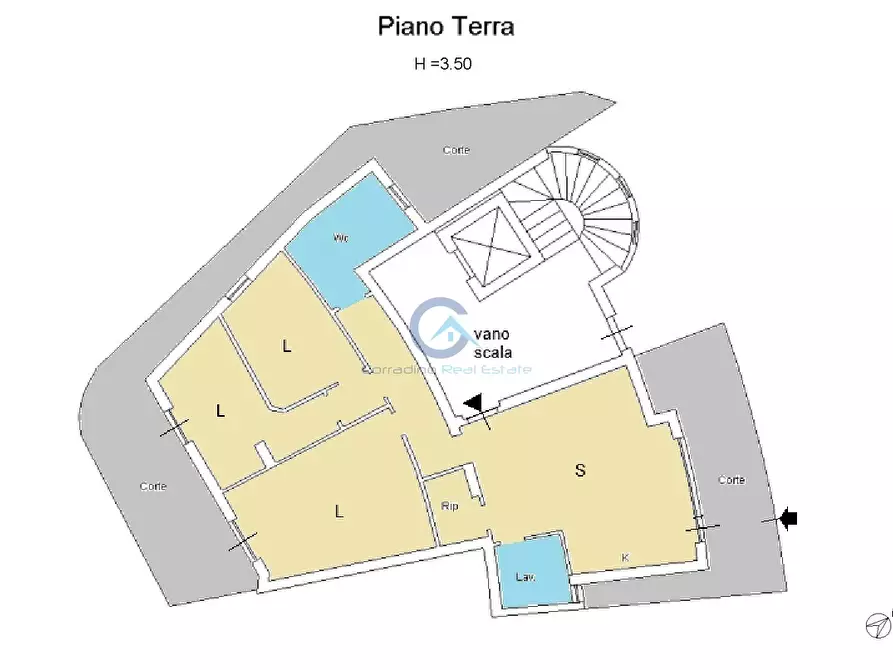 Immagine 21 di Quadrilocale in vendita  in Via delle Bianche Ville 11 a Montauro