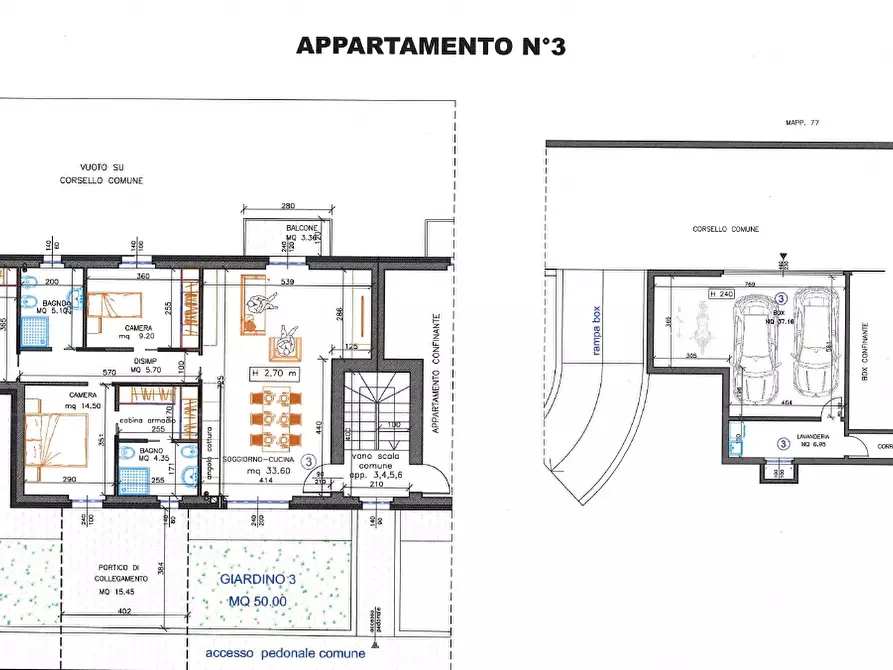 Immagine 14 di Quadrilocale in vendita  in VIA MATTEI a Nuvolera