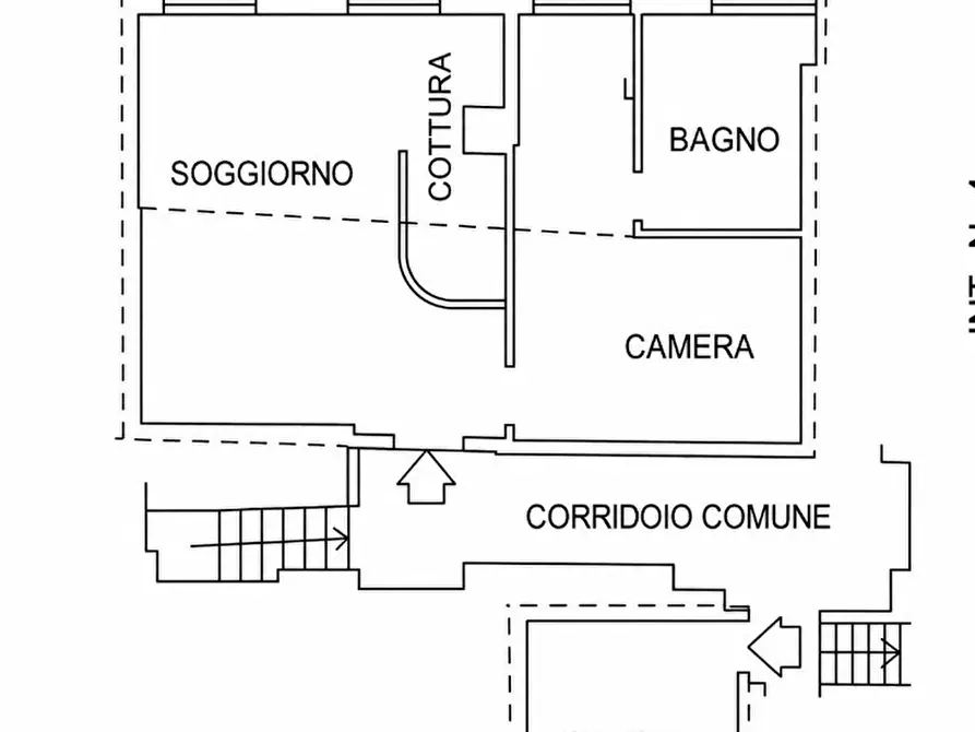 Immagine 2 di Mansarda in vendita  in Via Tripoli 34 a Serravalle Scrivia