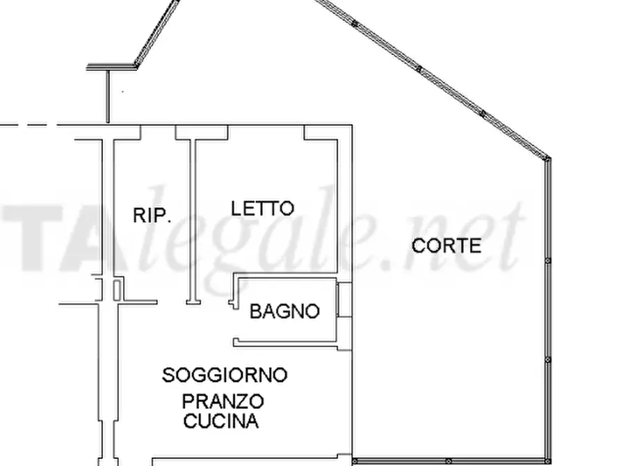 Immagine 4 di Bilocale in vendita  a Ravenna