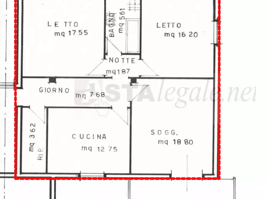 Immagine 5 di Trilocale in vendita  a Massa Lombarda