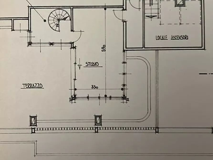 Immagine 56 di Attico in vendita  in viale san gimignano 8 a Milano