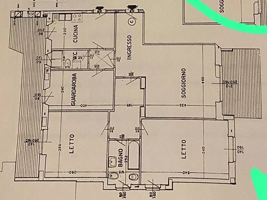Immagine 55 di Attico in vendita  in viale san gimignano 8 a Milano