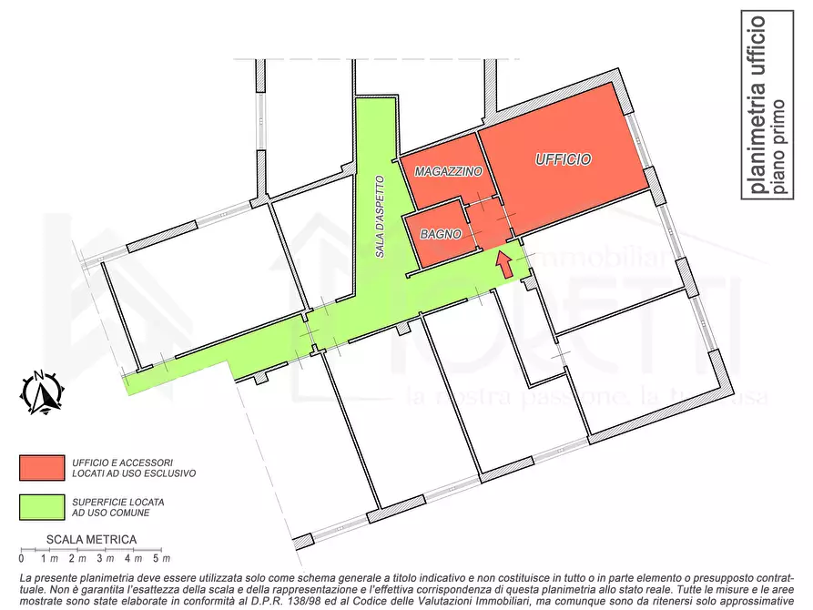 Immagine 13 di Ufficio in affitto  in Via Martin Luther King a Livorno