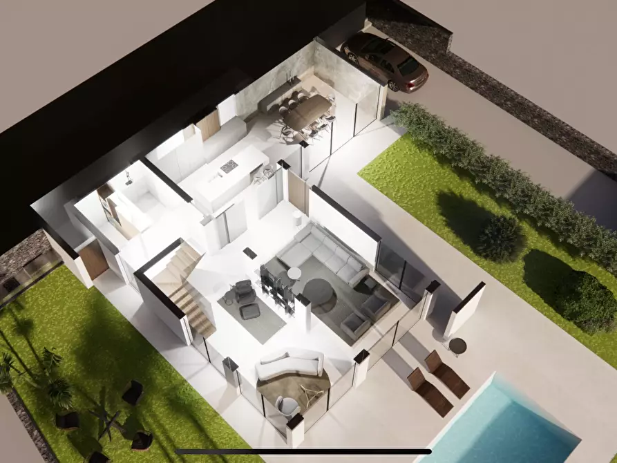 Immagine 4 di Villa in vendita  a Sant'agata Li Battiati