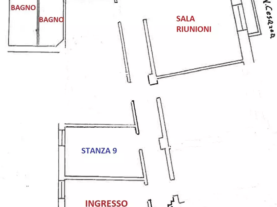 Immagine 11 di Ufficio in affitto  in Via Cesarea 10 a Genova