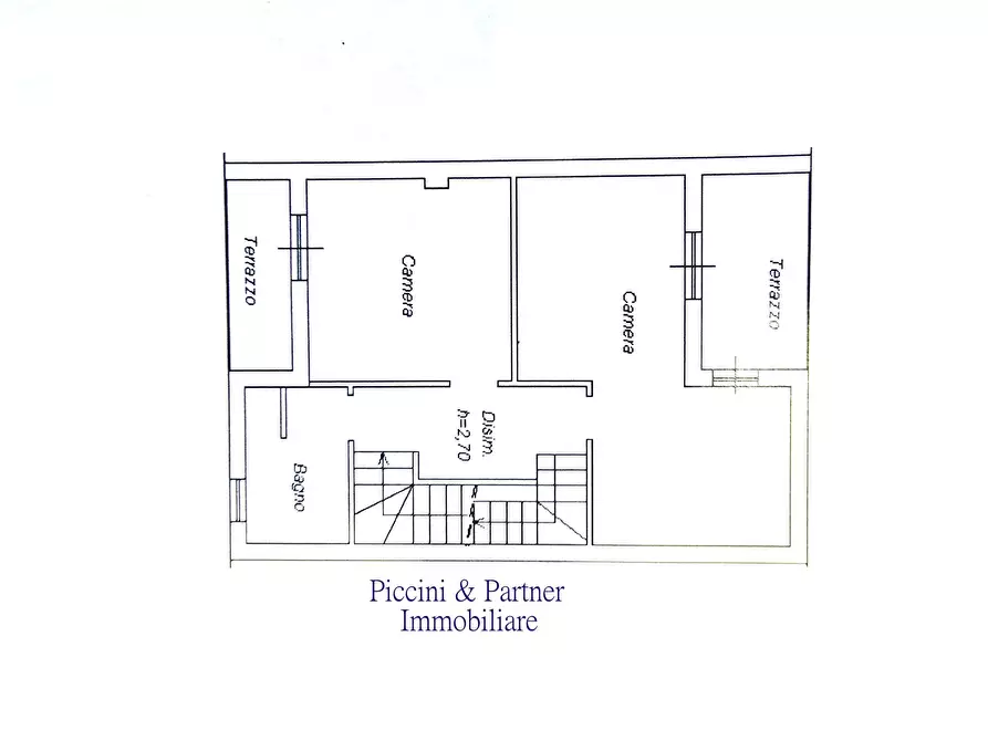 Immagine 81 di Villetta a schiera in vendita  in Via Macedonio Melloni a Spoleto