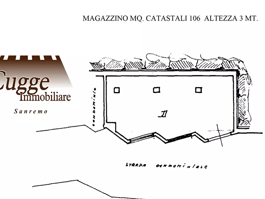 Immagine 1 di Magazzino in affitto  in Via Lamarmora 92 a San Remo