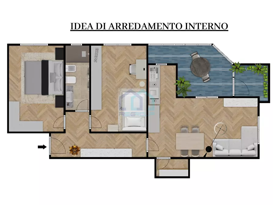 Immagine 24 di Quadrilocale in vendita  in Via Privata Olivetta 16 a Savona