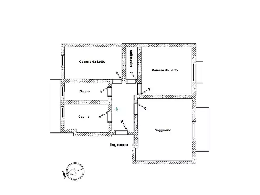Immagine 18 di Quadrilocale in vendita  in Via Piacenza 440D a Chiavari